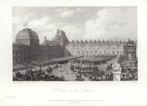 チュイルリーでのレビュー 作： ユージン・ルイ・ラミ